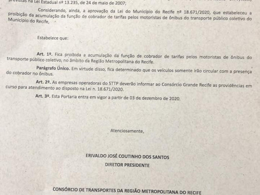 GREVE DOS RODOVIÁRIOS DO RECIFE E REGIÃO METROPOLITANA SUSPENSA