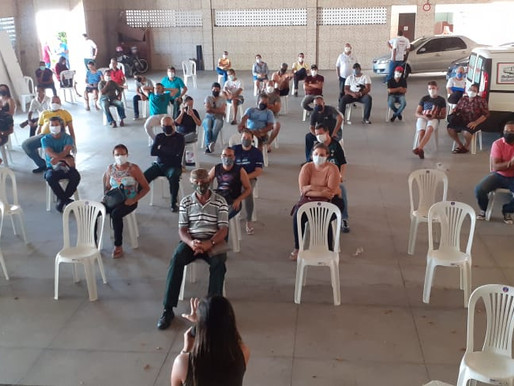 Rodoviários demitidos realizaram protesto nesta quarta (06)