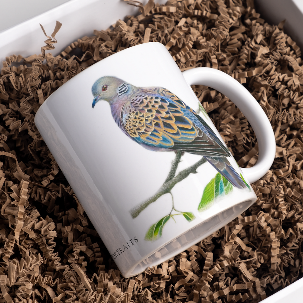 Thumbnail: Two Turtle Doves: 10 Oz Ceramic Mug