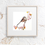 Thumbnail: Framed drawing of a Long-Tailed Tit amongst pink blossom