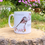 Thumbnail: Long-Tailed Tit 10 Oz Ceramic Mug left hand side view