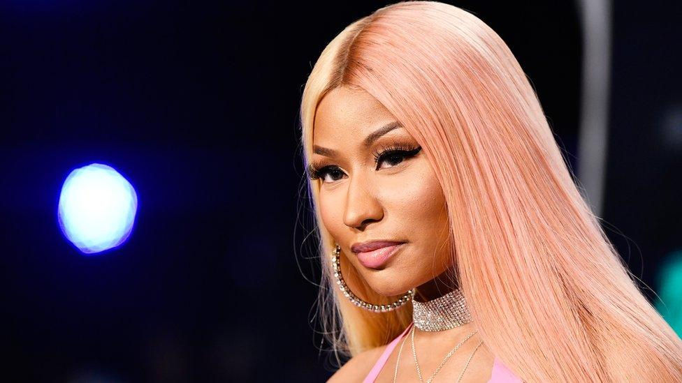 Nicki Minaj - from Getty Images.