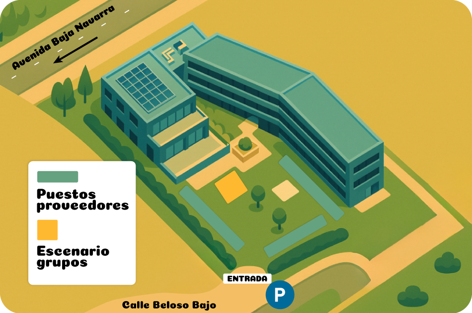 Mapa del festival de bodas