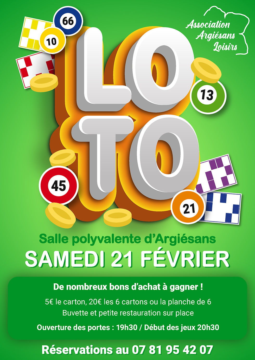 Loto à Argiésans