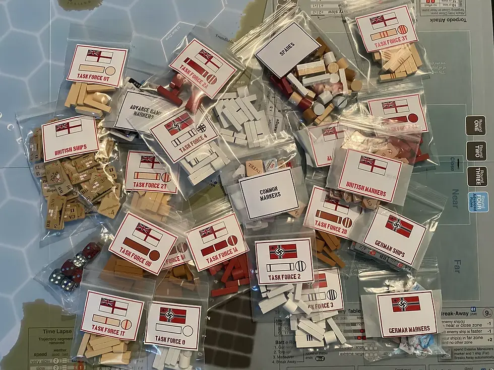 Daniel Sheron z BGG i jego sposób na segregację komponentów; schludnie, wygodnie, ale nadal upierdliwie