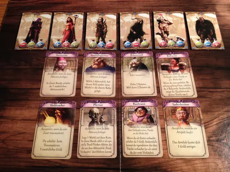 Creepowate, albo zwyczajnie brzydkie postacie ze świata gry, zdjęcie Mathias Hellman z BGG