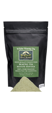 Lab tested White Maeng Da kratom powder for mood enhancement, pain relief and energy