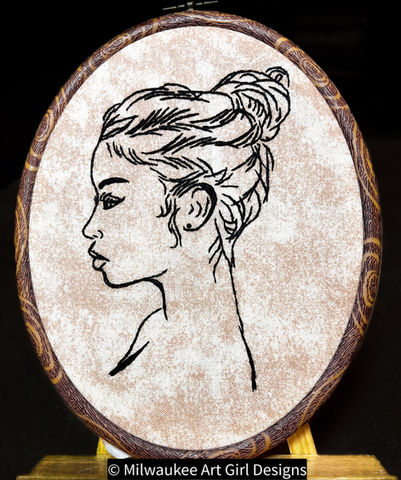 Embroidery - Woman - Hair In Bun.JPEG