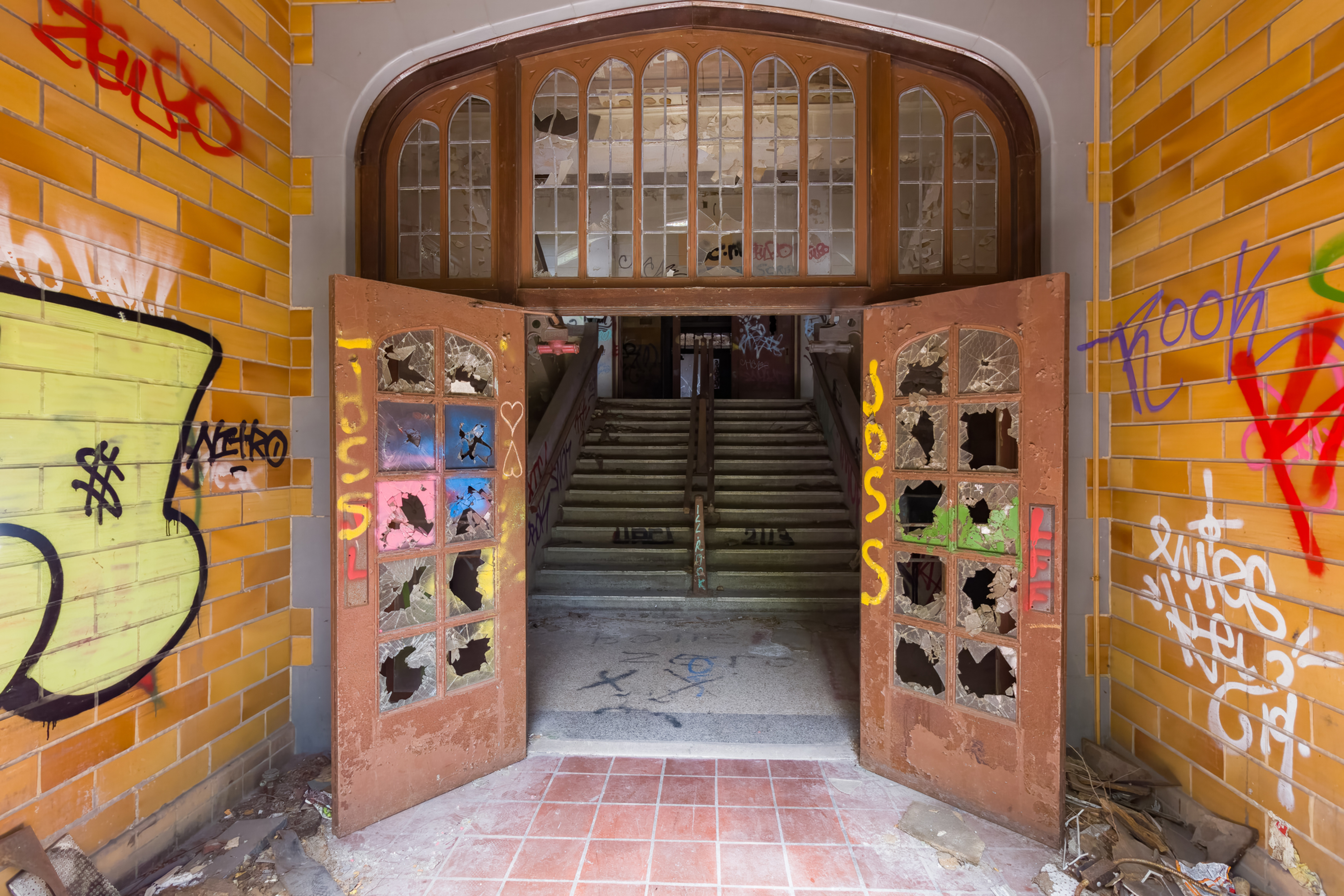 Photographic Print - Urban Exploration - Open Door
