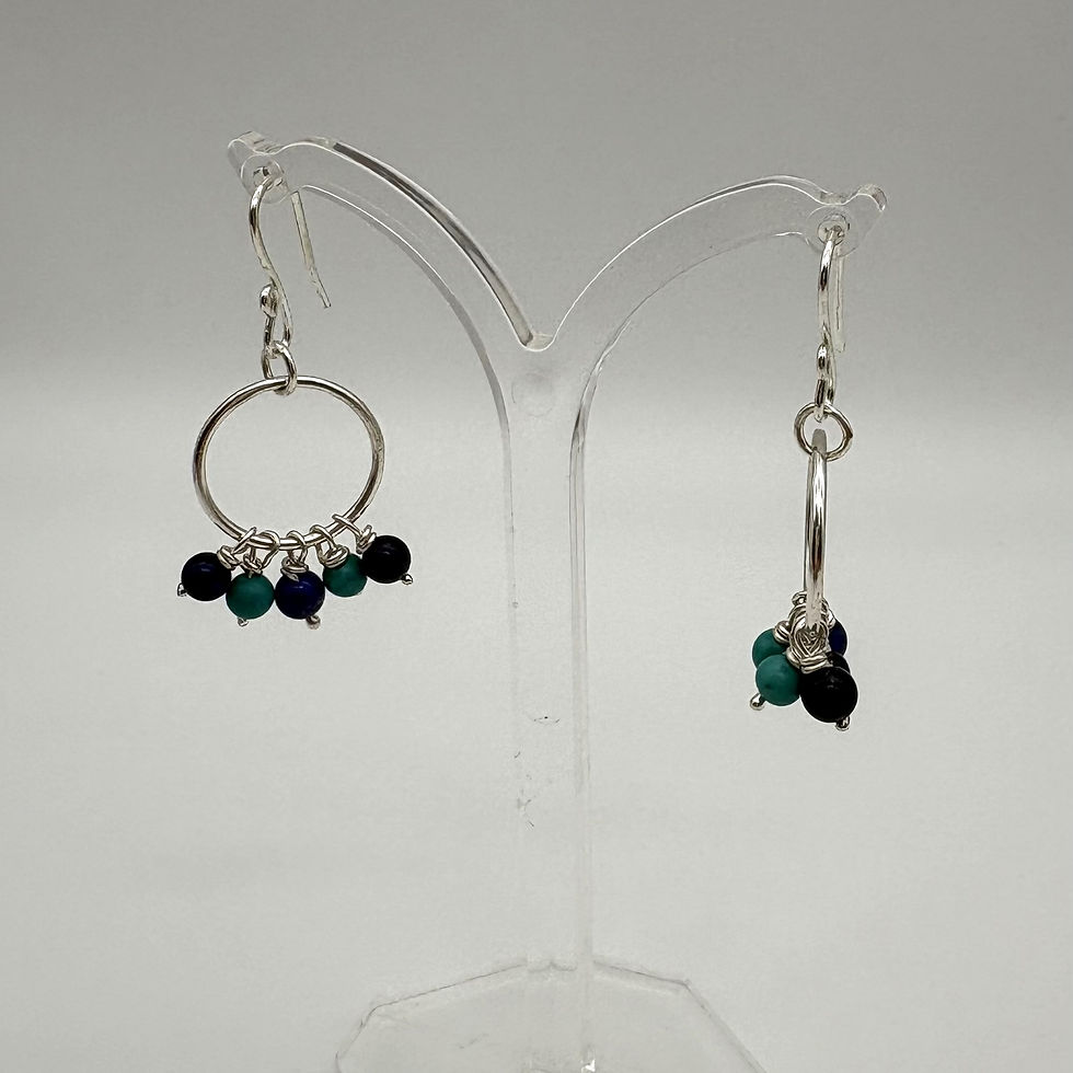 Thumbnail: Colours of India - Agra Earrings