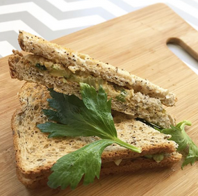 Chick Pea “Tuna” Salad Sandwich