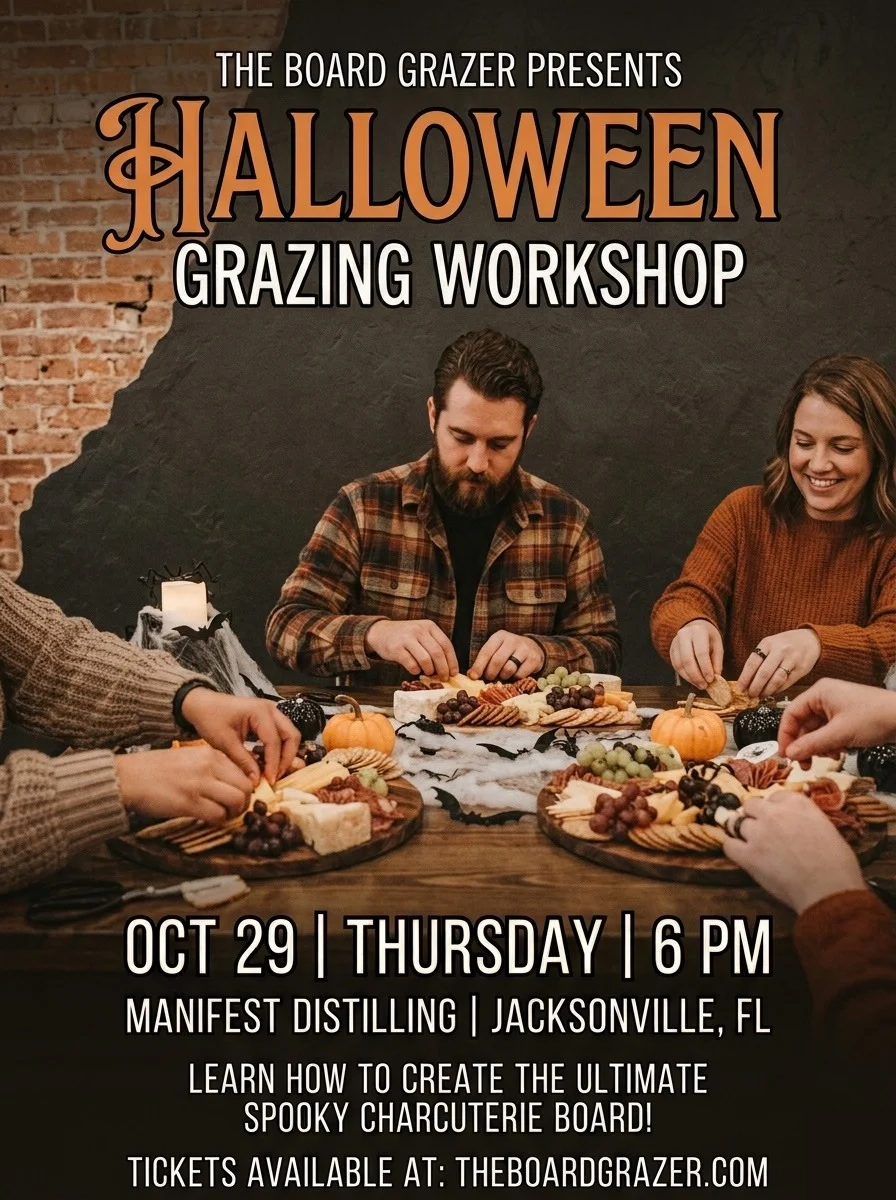 Halloween Grazing Workshop @ Manifest Distilling, Thursday Oct 29, 6pm