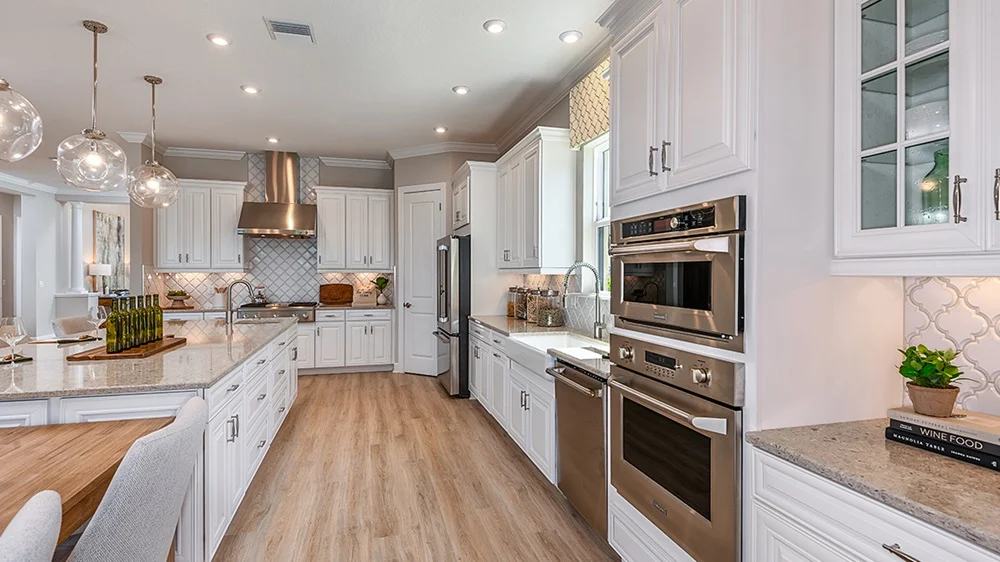 esplanade at azario custom living kitchen design