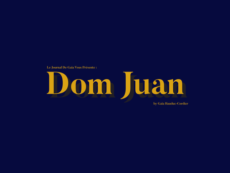 "Dom Juan" - Séance 3