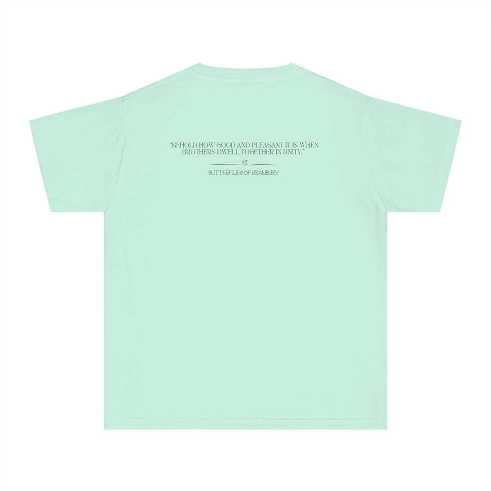 Thumbnail: Youth Butterflies of Granbury Tee 