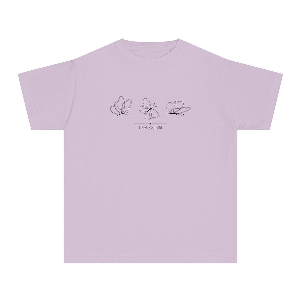 Thumbnail: Youth Butterflies of Granbury Tee 