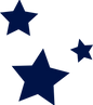 navy blue stars