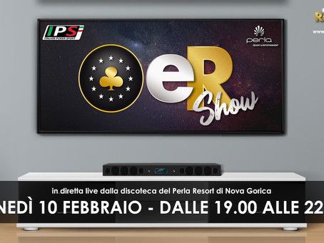 Tutti sul divano (o sul telefonino), dalle 19 alle 22 va in onda l'eR Show per IPS Nova Gorica!