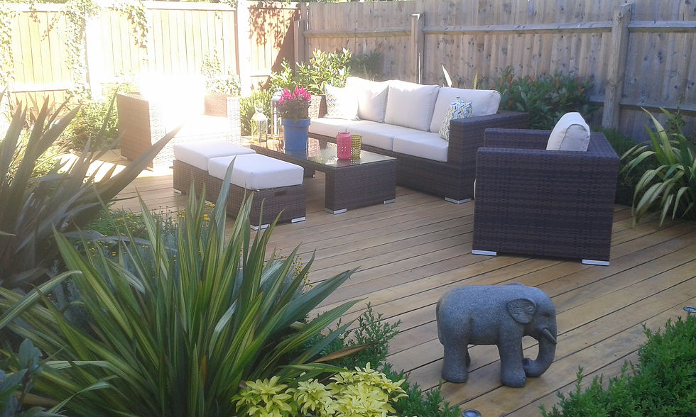 Outdoor lounging