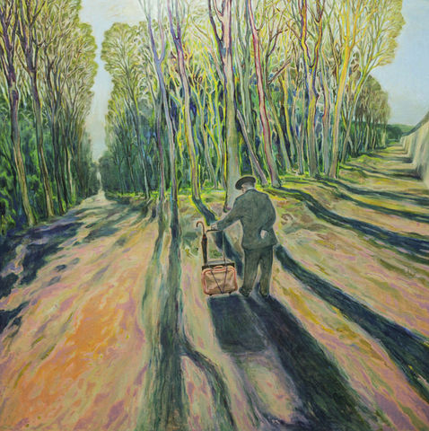 23. KIM Si-bo, Sans titre-ll, 2022, huile sur toile, 150 X 150 cm.jpg