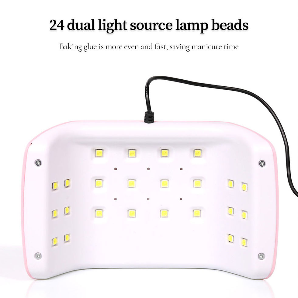Thumbnail: 120W Smart UV/LED Nail Lamp for Professional Manicure