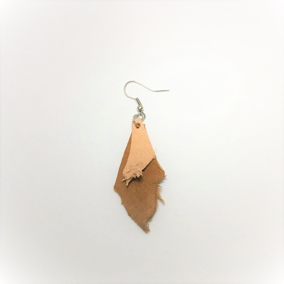 サムネイル： 猪革ピアス(ワイルドタイプ)