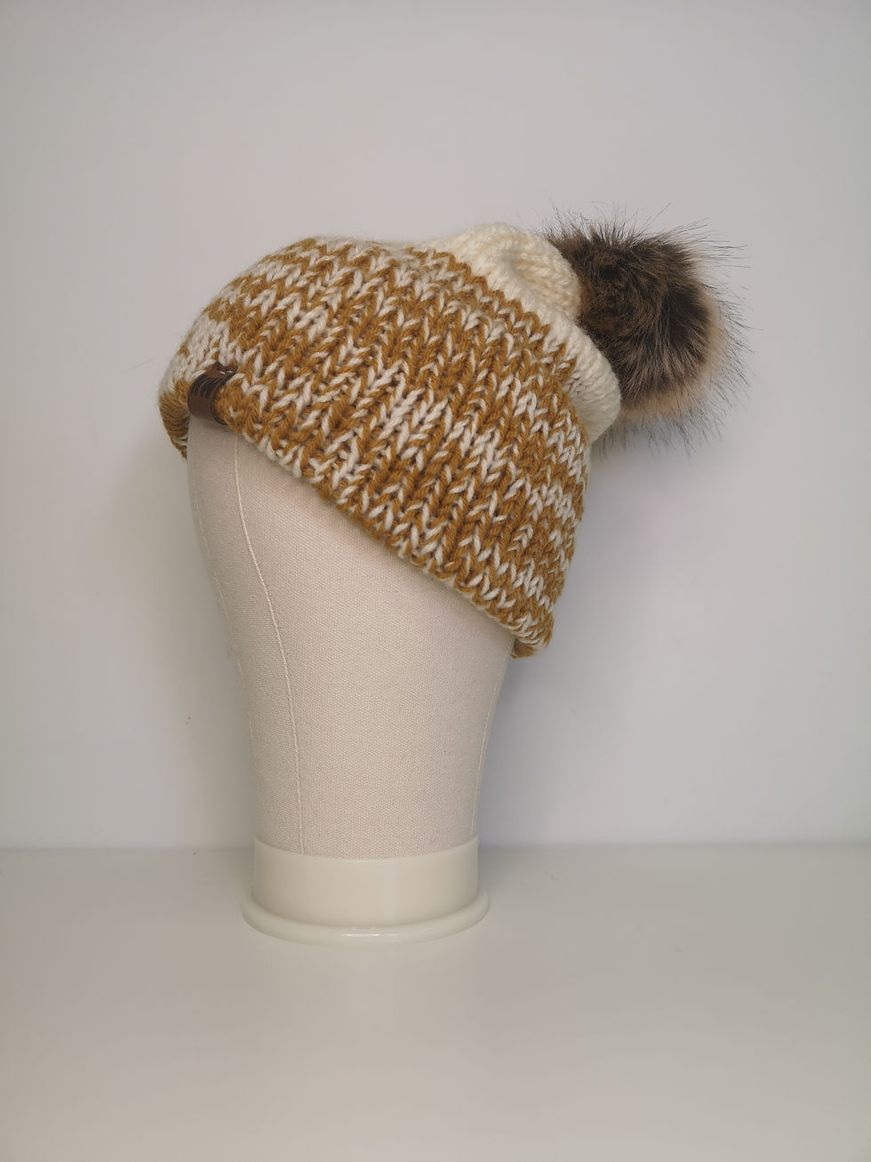 Thumbnail: Variegated double brim hat