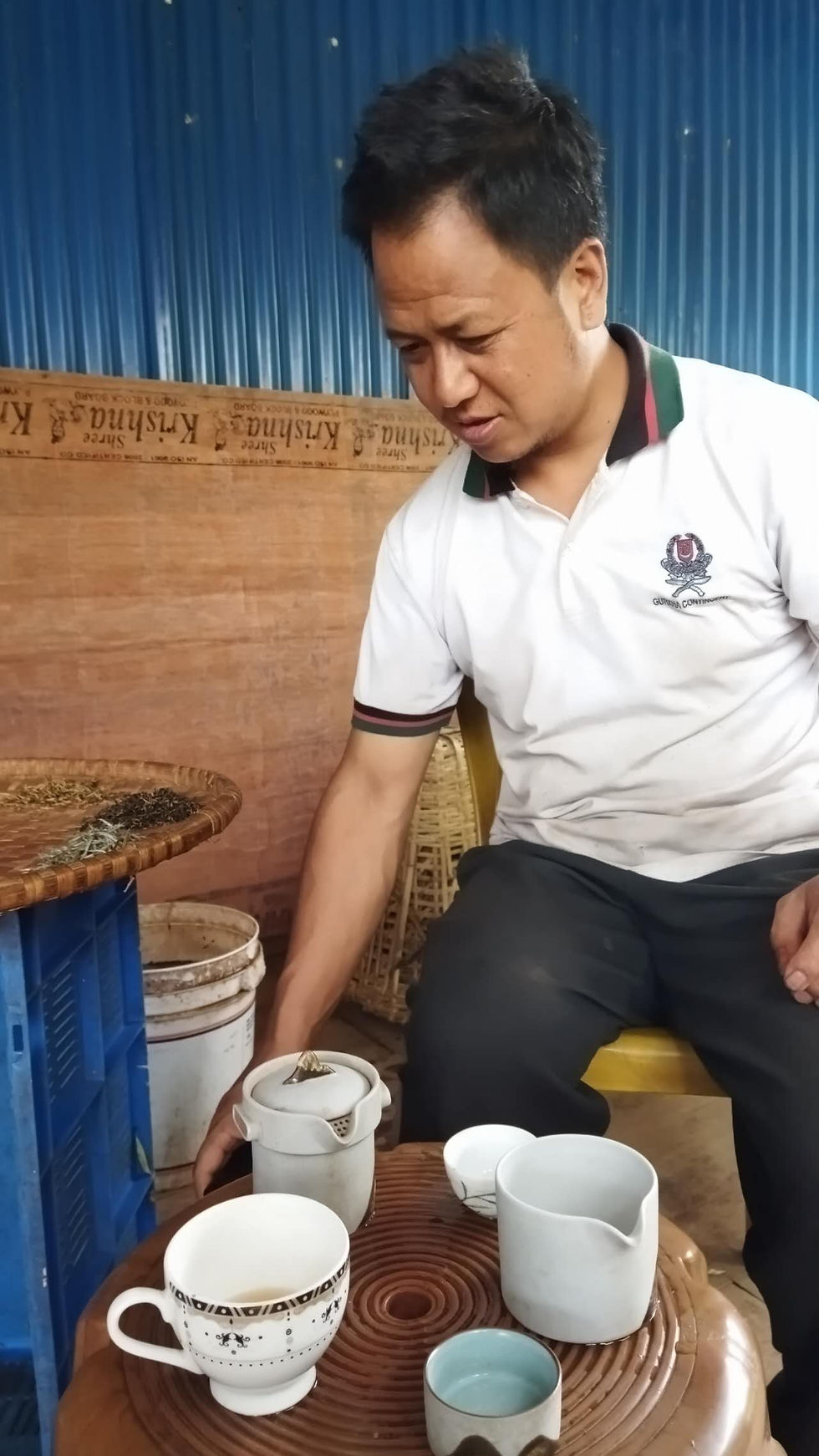 Thumbnail: Ilam: Honey Gold Tea from Master Subbha, Narendra Gurung's Garden, Ilam, Nepal.