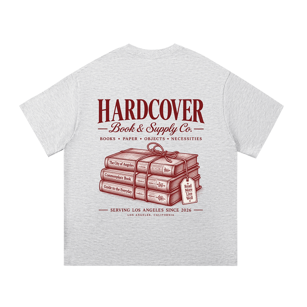 Thumbnail: HARDCOVER Book & Supply Cotton T-Shirt