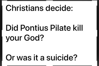 Religion is a hoax