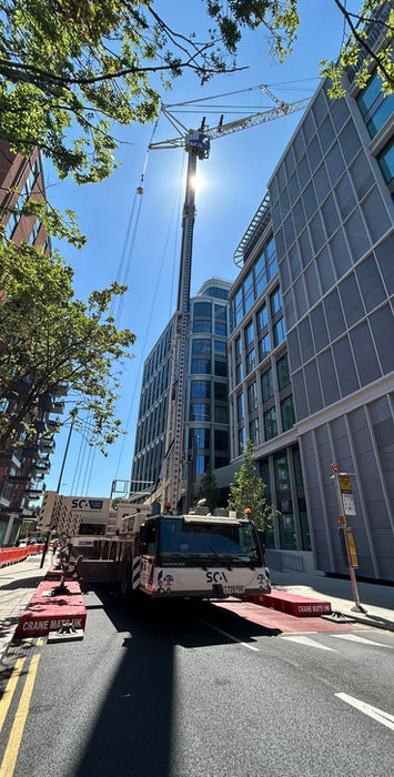 MRI Ltd carrying out specialist contract lifting and AP-led lift planning for heavy equipment in the UK.