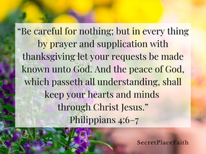 A Prayer for Anxiety from Philippians 4:6–7
