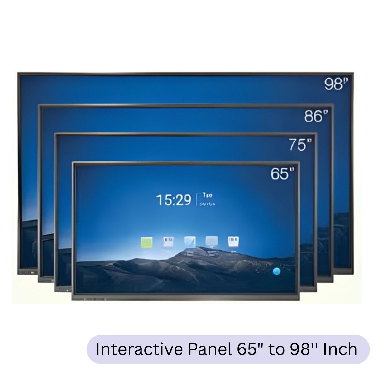 Interactive Panel 65" to 98'' Inch