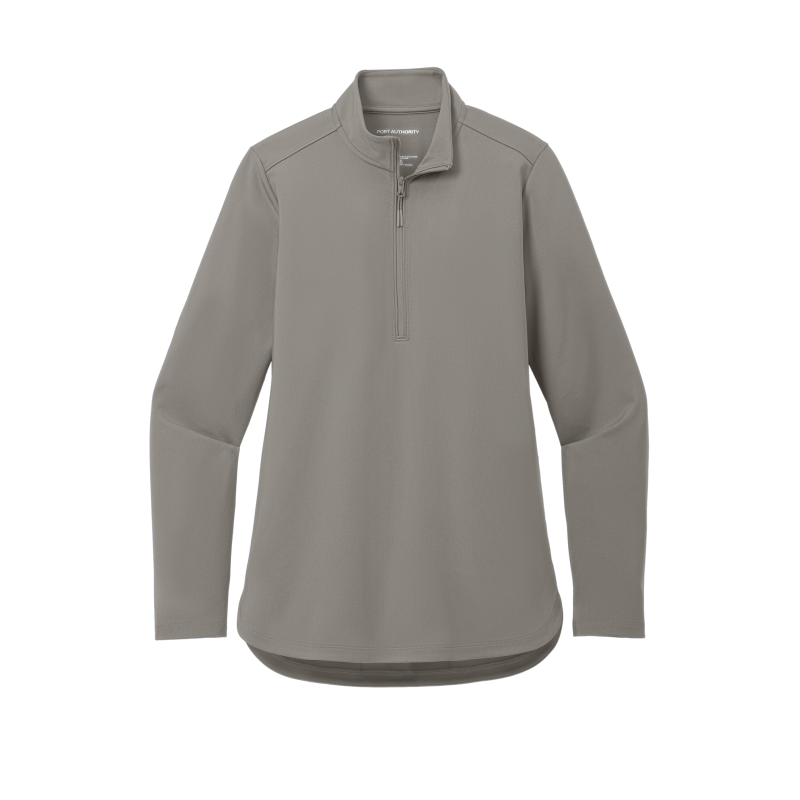 Thumbnail: Port Authority® Ladies C-FREE® Double Knit 1/4-Zip