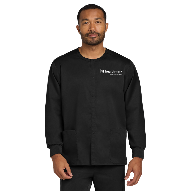Thumbnail: Wink® Unisex WorkFlex Snap-Front Scrub Jacket