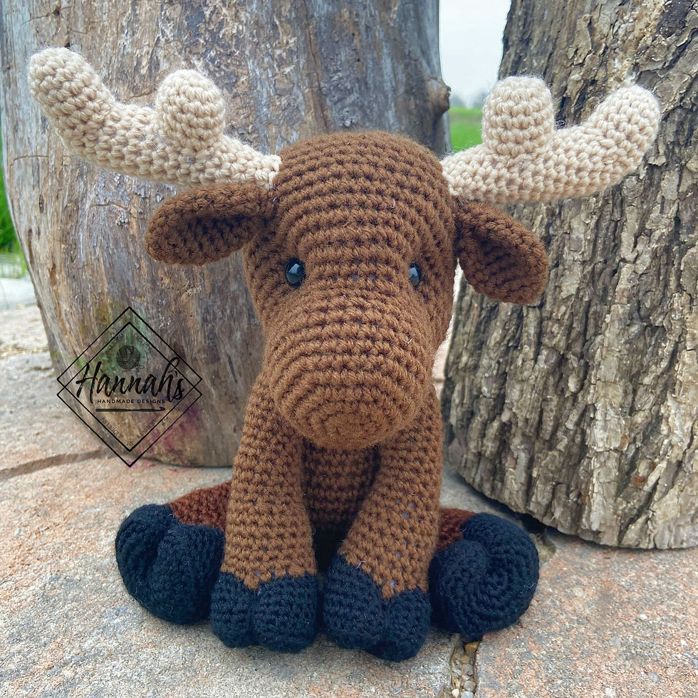 Thumbnail: Ripley the Moose Crochet PDF Pattern