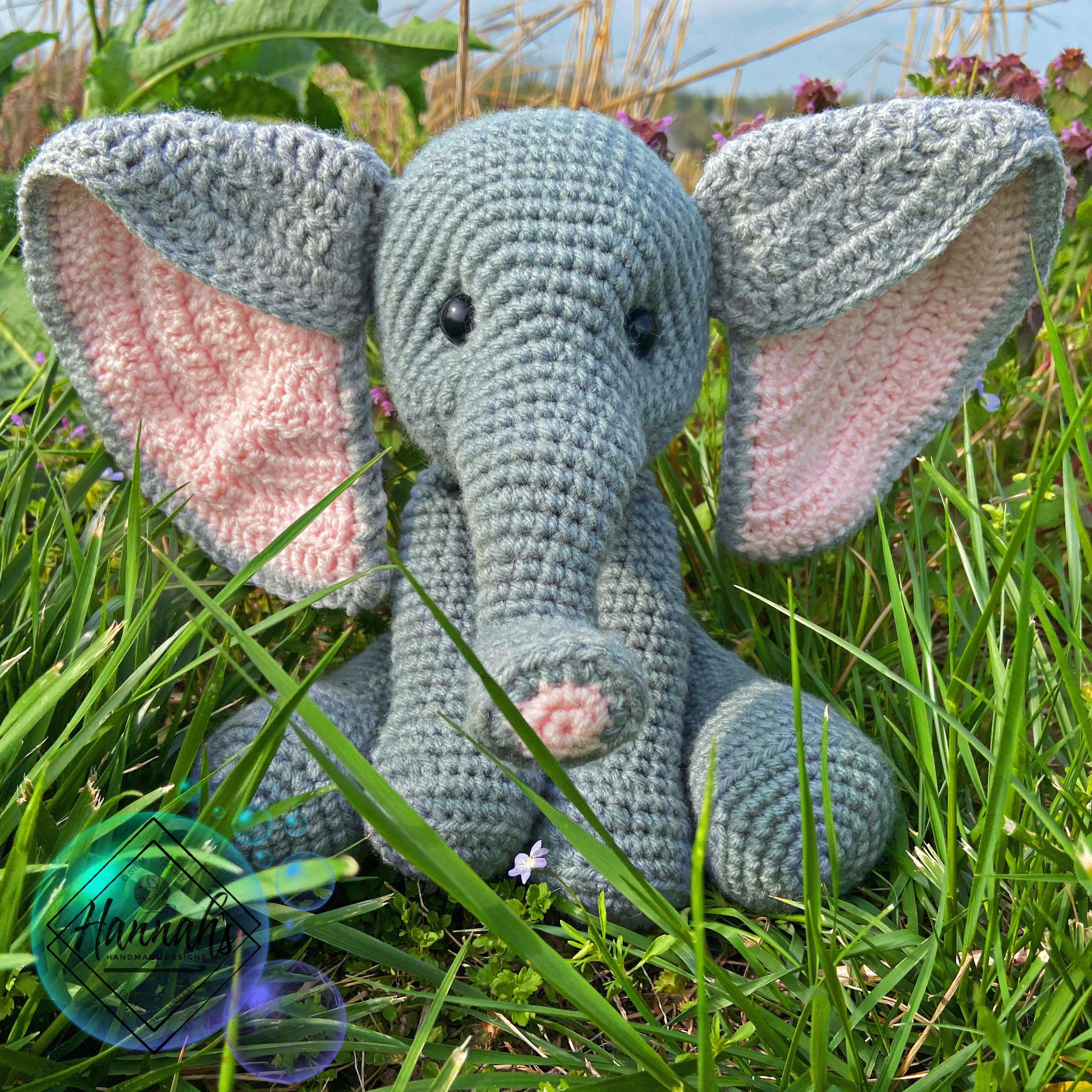 Everly the Elephant PDF Crochet Pattern ONLY