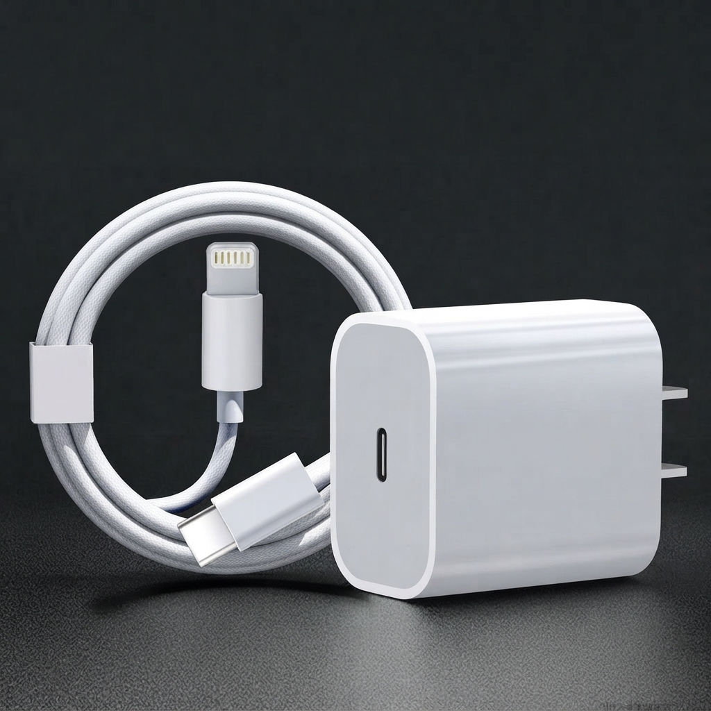 Cargador 20w Para Iphone 15 16 17 + Cable C A C Original