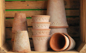 Bergs Potter handcrafted terracotta pots made from premium Italian clay