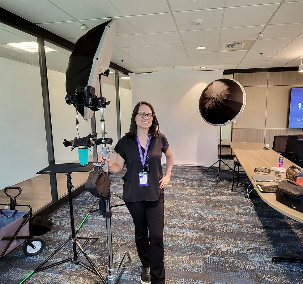 Corporate professional executive marketing photographer woman owned business in Rancho Cordova in conference room with multicolor carpet