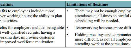 Flexible Working and Measuring Employee Performance (16.2)