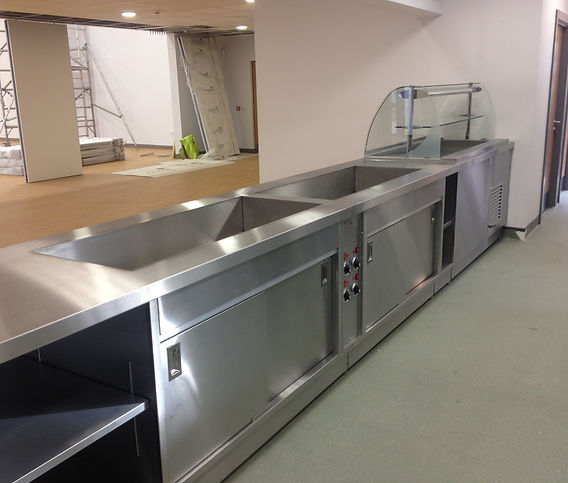 Custom Stainless Counter