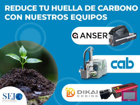 Reduce la huella de carbono con nuestros equipos ANSER, CAB y DIKAI.
