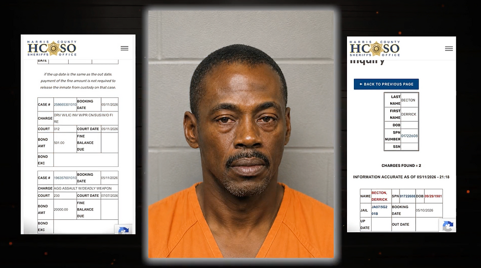 Monie Cashette on Season 1, Episode 2 of Little Hollywood (Credit: Brandon TV), derrick sr charges jail