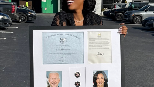 Reality TV Icon Dianna Williams of 'The Dolls' Honored With Presidential Lifetime Achievement Award