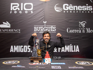 Maximiliano Mastantuono conquista o High Roller O Burguês e leva o último título da edição