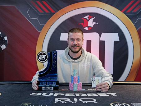 Luis Henrique Taffner supera ótimo field e vence o High Roller Gênesis