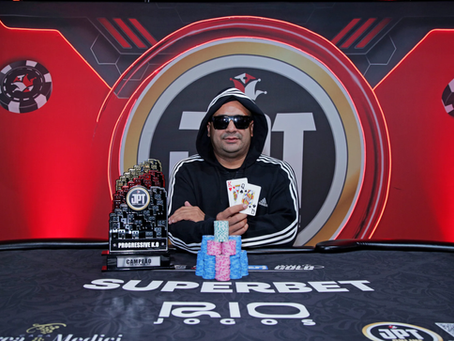Douglas Dutra resiste no heads-up, vira e crava o Progressive KO