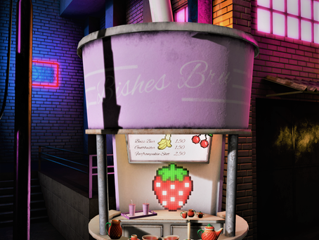 On the corner