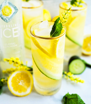 Drink of the Month: Sparkling Cucumber Mint Lemonade Mocktail (September 2023)
